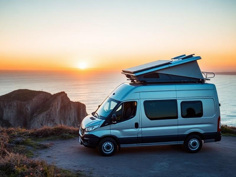 Recreational vehicle powered by a solar energy system